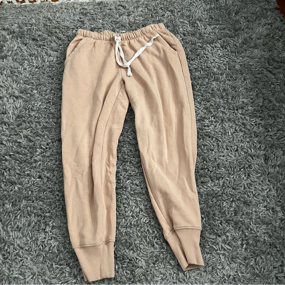 Aerie high rise joggers size small